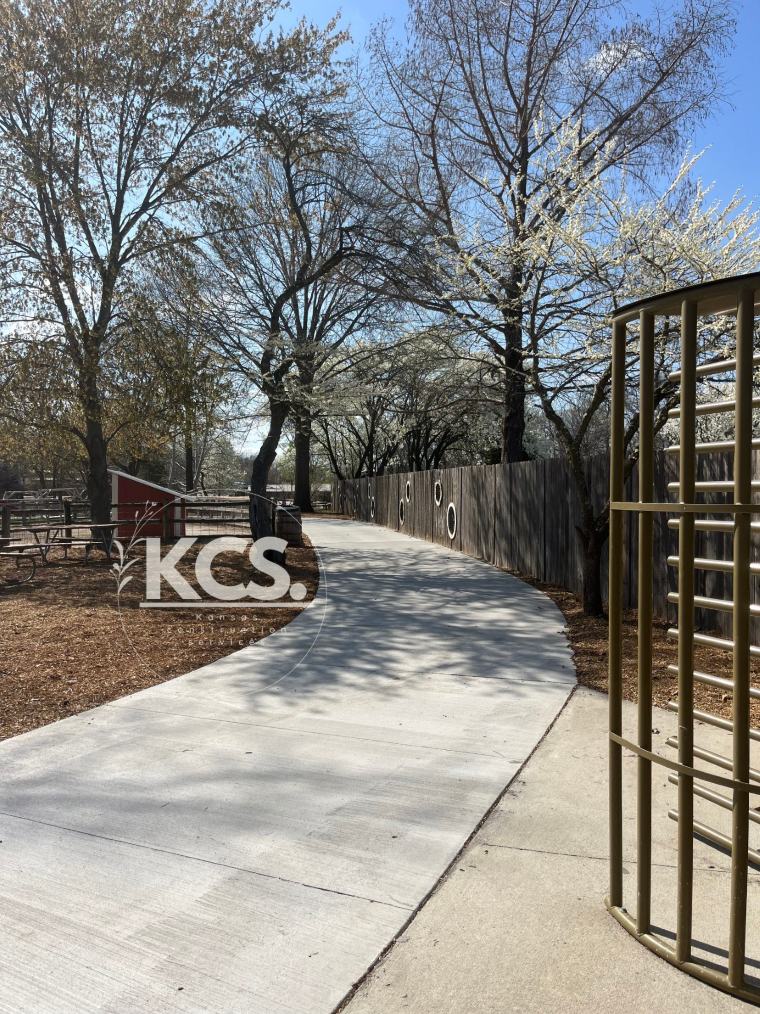 Deanna Rose Farmstead — Park Development concrete project by Kansas Construction Services