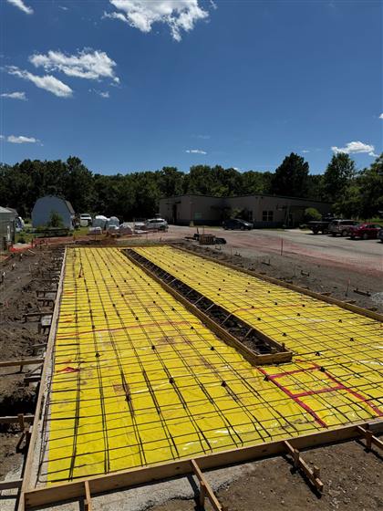 Arboretum Greenhouse - Commercial concrete project by Kansas Construction Services