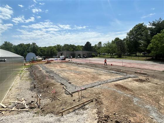 Arboretum Greenhouse photo 4 of 6 - Commercial concrete work by Kansas Construction Services