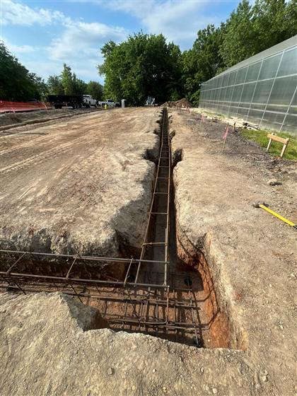 Arboretum Greenhouse photo 6 of 6 - Commercial concrete work by Kansas Construction Services