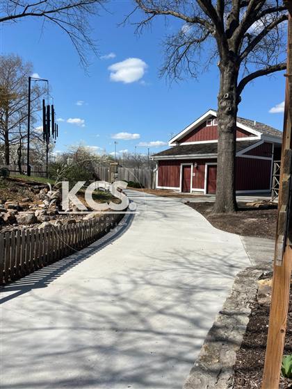 Deanna Rose Farmstead photo 2 of 10 - Park Development concrete work by Kansas Construction Services