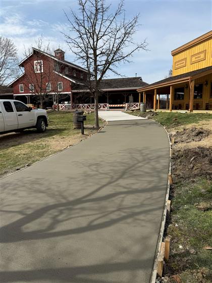 Deanna Rose Farmstead photo 10 of 10 - Park Development concrete work by Kansas Construction Services