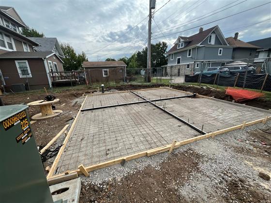 Heroes Home Gate photo 3 of 7 - Residential concrete work by Kansas Construction Services