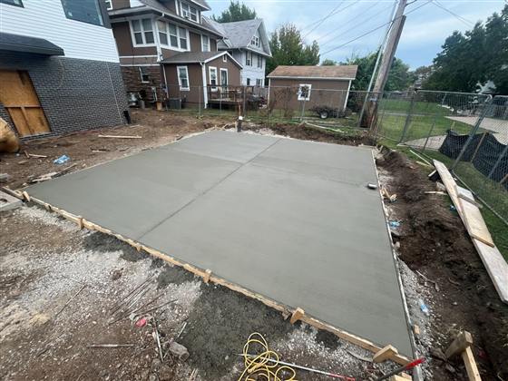 Heroes Home Gate photo 4 of 7 - Residential concrete work by Kansas Construction Services