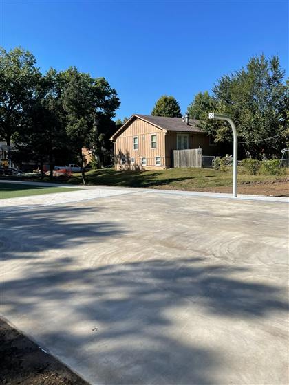 Kessler Park photo 2 of 6 - Park Development concrete work by Kansas Construction Services