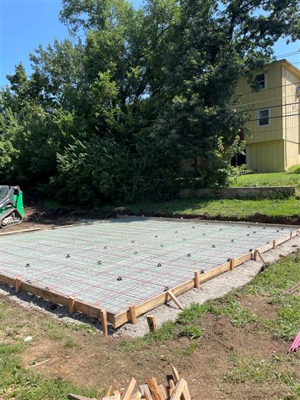 Kessler Park photo 4 of 6 - Park Development concrete work by Kansas Construction Services