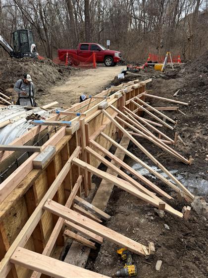 Low Water Crossings photo 7 of 21 - Infrastructure concrete work by Kansas Construction Services
