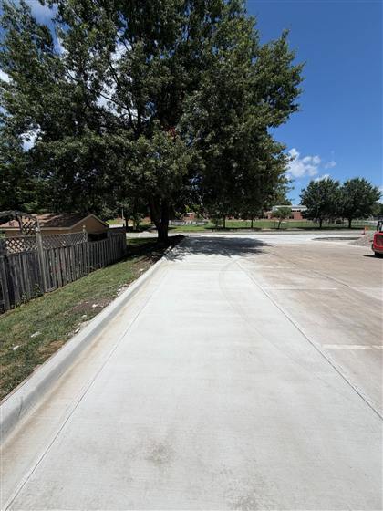 Redemption Church Parking Lot photo 5 of 5 - Commercial concrete work by Kansas Construction Services