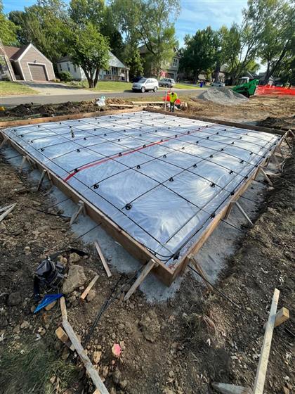Robinson Park Court photo 6 of 6 - Post-Tension & Sports Surfacing concrete work by Kansas Construction Services