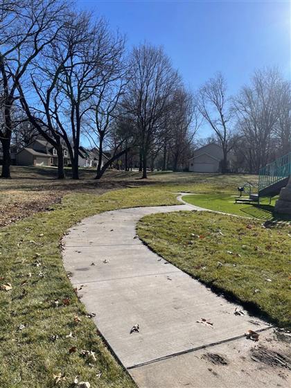 Shannon Valley Park - Park Development concrete project by Kansas Construction Services