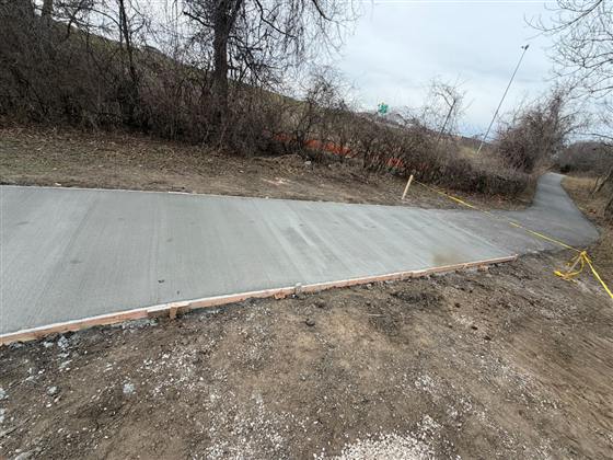 Trail Work & Memorial Pad photo 3 of 11 - Park Development concrete work by Kansas Construction Services